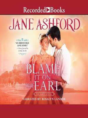 cover image of Blame It on the Earl